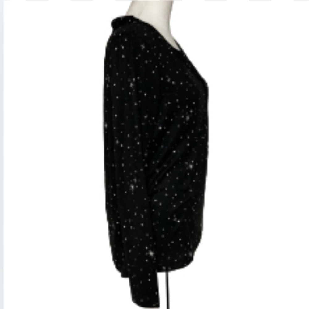 NWT Charter Club Intimates Night Sky Soft Knit Sleep/Lounge Shirt Size Small